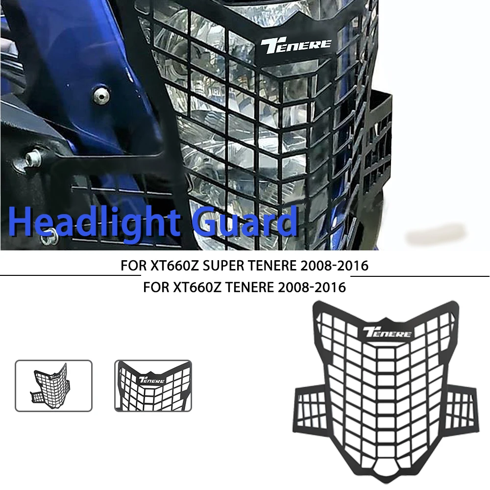 

Motorcycle Accessories For YAMAHA XT660Z Super Tenere XT 660 Z TENERE 2008-2016 2009 2010 2011 2012 2013 Headlight Guard Cover