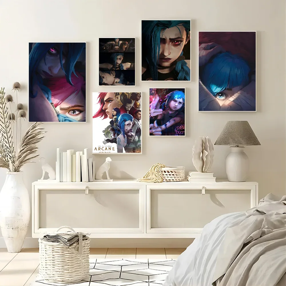 1PC Arcane Poster Paper Print Home Living Room Bedroom Entrance Bar Restaurant Cafe Art Painting Decoration