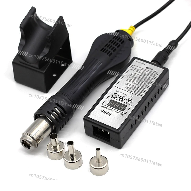 8858 Portable Hot Air Gun, Hot Air Dismantling and Welding Table, Mobile Phone Maintenance 110V220V Digital Display