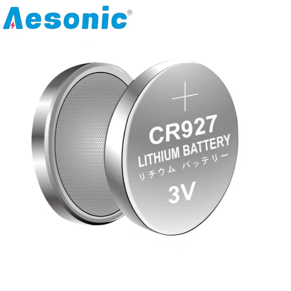 10PCS CR927 3V Lithium Button Cell Battery  CR 927 DL927 BR927 LM927 ECR927 for Watch Car Remote Control Clock Electric Toy