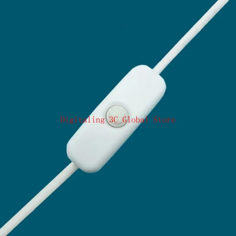 Porta USB para DC3.5x1.35mm Mandeira Linha Extensão do Extensão com On Off Switch