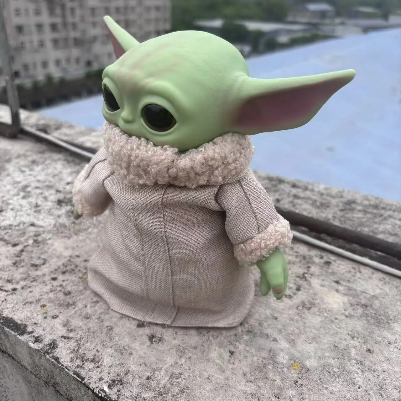 映画スターウォーズマンダロリアンベビーヨーダぬいぐるみ 17 センチ