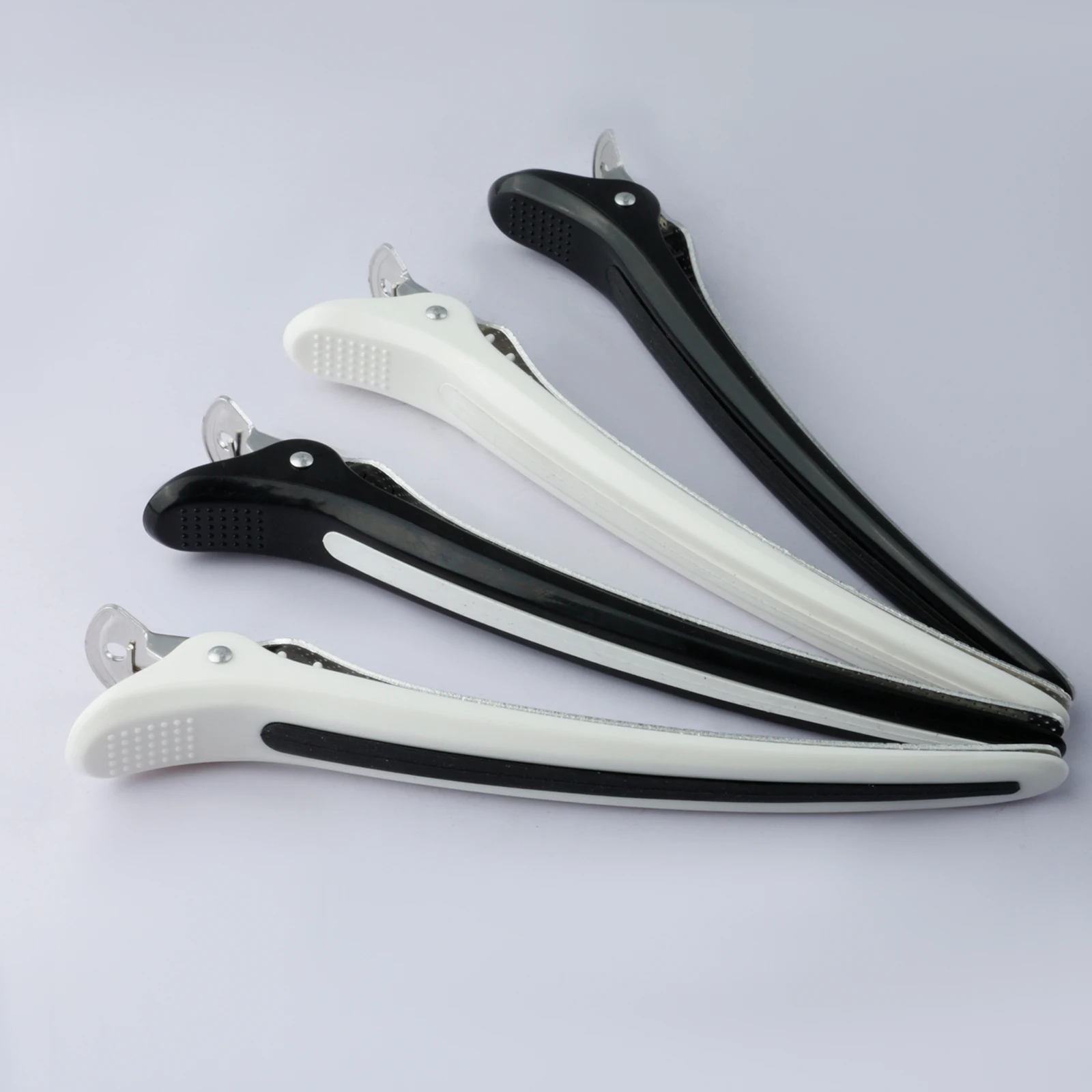 2/4Pcs Set Hairdressing Hair Clips - 14cm Plus Length Crocodile Hair Clips for Salon & Home, Strong Grip No-Slip Hair Sectioning image 6