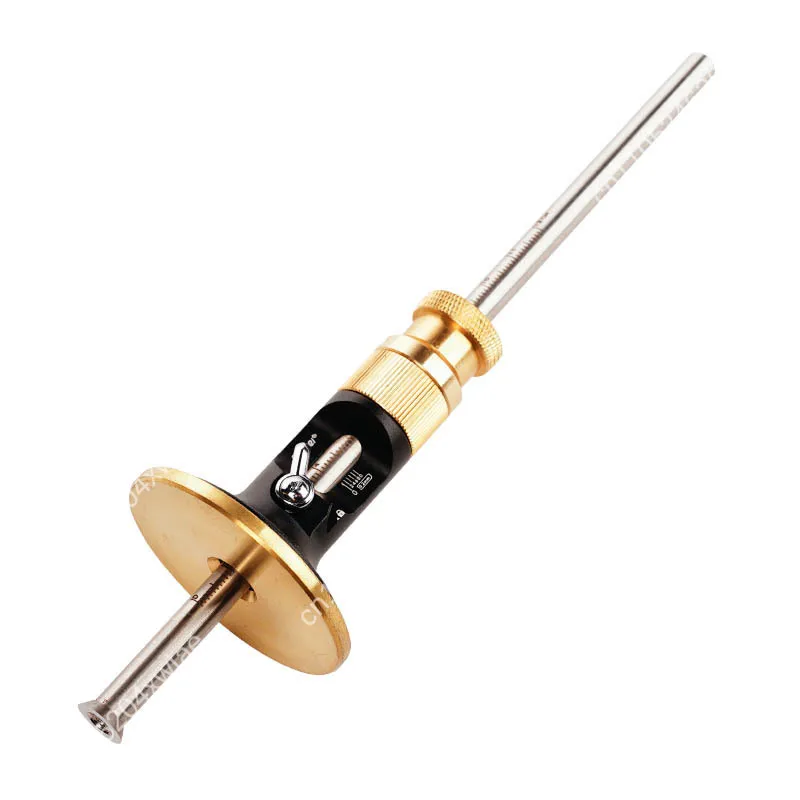 Precision Wood Marking Gauge with Digital Scale Scriber Tool for Joinery Mortise DIY Crafts