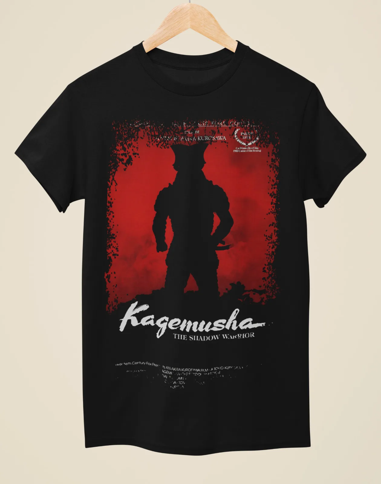 

Kagemusha - Japanese Movie Poster Inspired Unisex Black T-Shirt