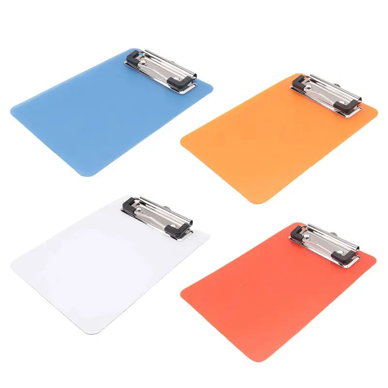 4Inch X 6Inch Mini Clipboard Clip Board Notepads Clipboard Memo Size Pocket Plastic Clipboard User-Friendly