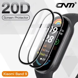 20D Screen Protector for Xiaomi Mi Band 9 Flexible Soft HD Anti-scratch Protective Film for Miband 9 Accessories [Not Glass]