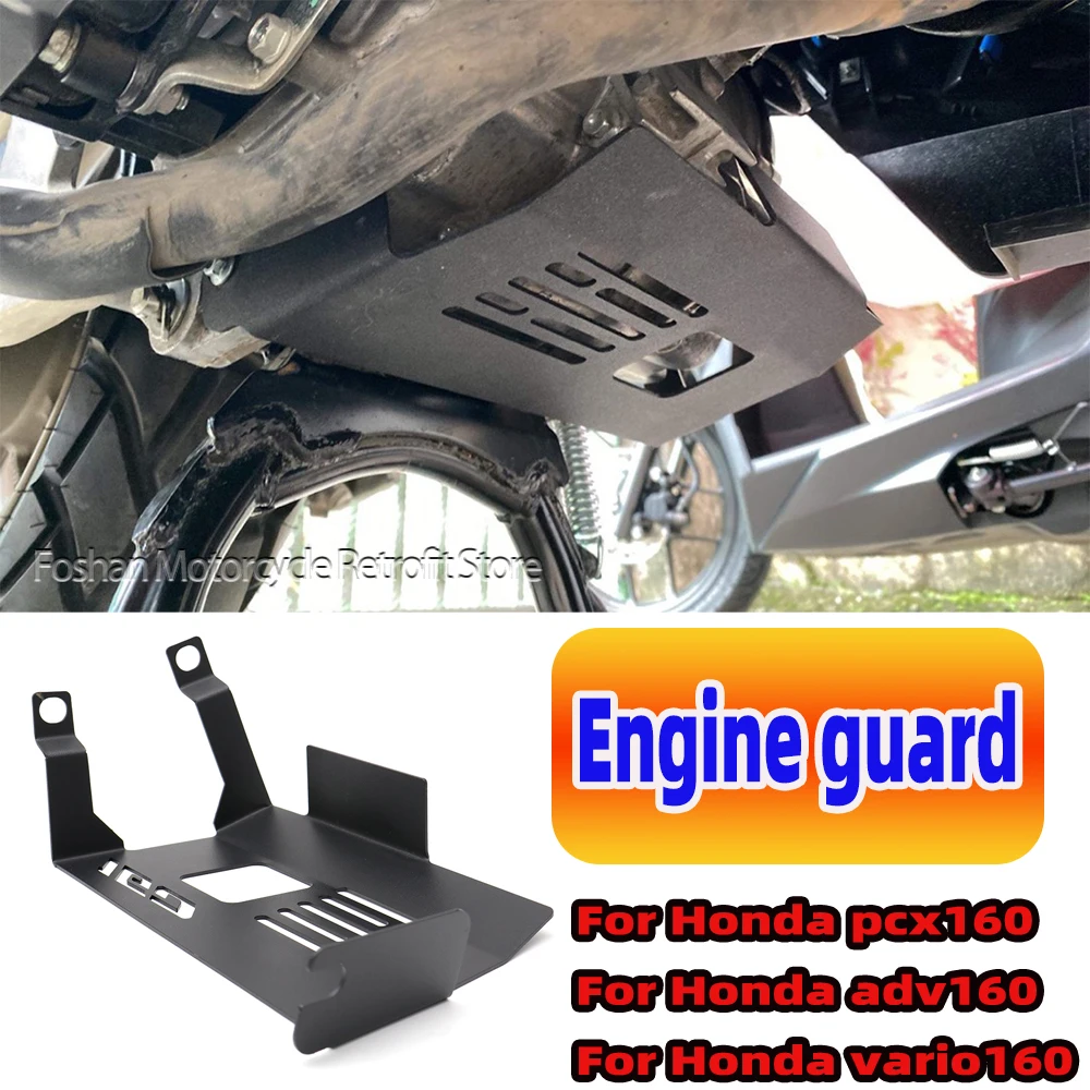 For Honda pcx160 adv160 vario160 ADV 160 2020 2021 2022 2023 motorcycle accessories PCX 160 VARIO 160 Engine guard cover parts