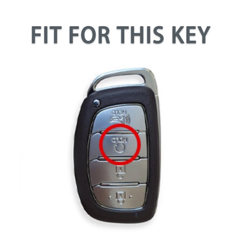 4 Button Flip Folding KeyTpu Car Key Case Cover for Hyundai Sonata 2015 Key Shell Fob Car Accessories