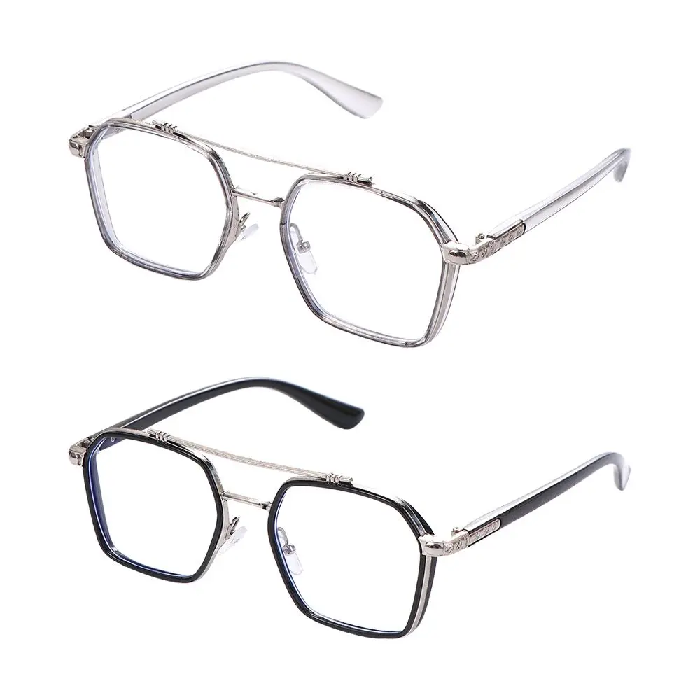 Black Fashion Oversize Frame Vision Care Computer Eyeglasses Anti-blue Light Glasses Anti Radiation protection Blocking Glasses