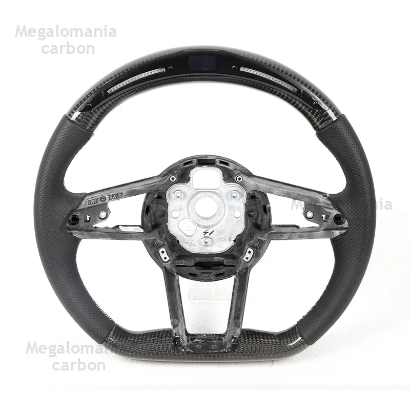 

Complete Steering Wheel Carbon Fiber New for Audi TT R8 A3 A4 B9 A5 RS3 RS4 RS5 S3 S4 S5 A6 A7 A8 Q3 Q5 Q7 B8.5 Upgrade Sports