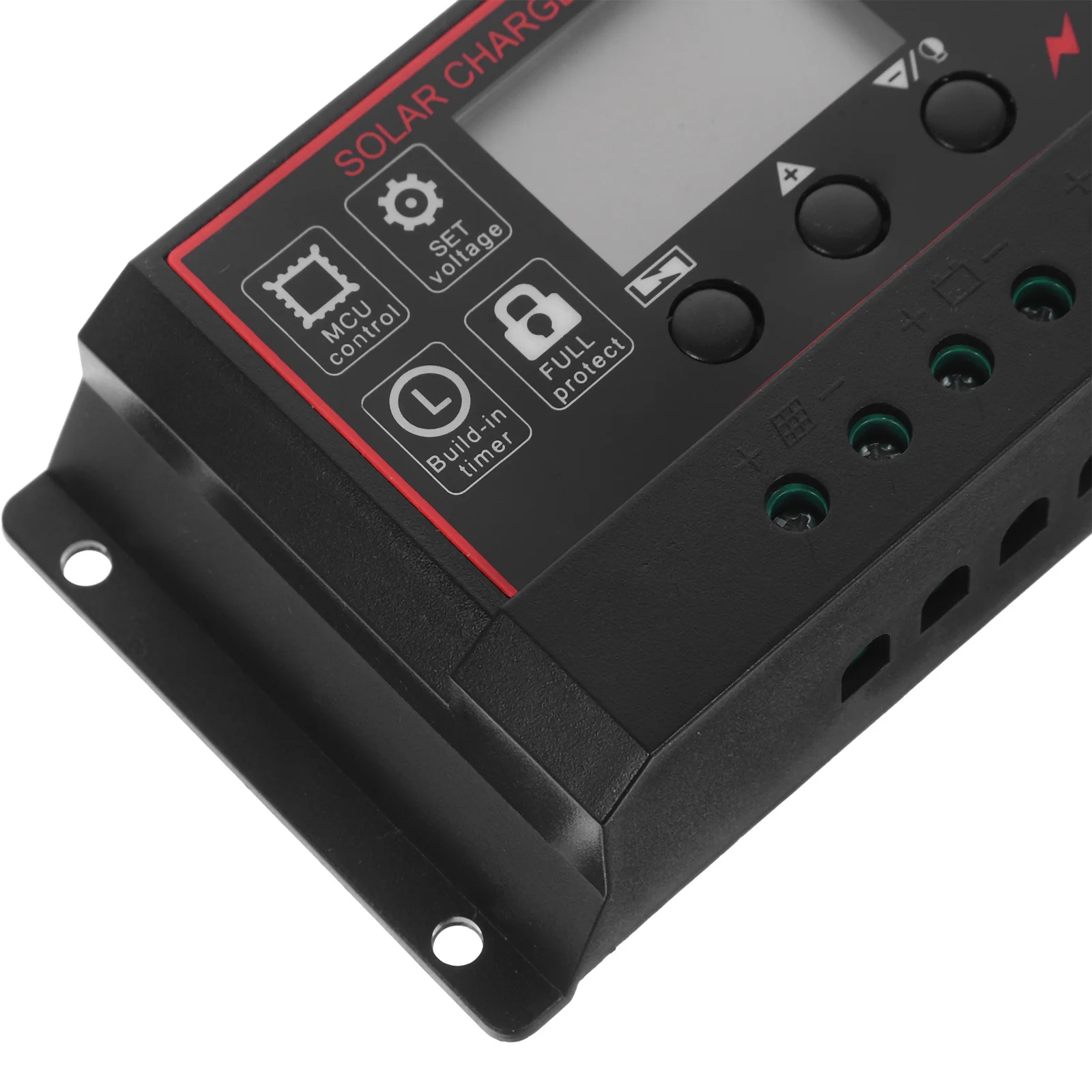 

20a 12V 24V Solar Regulator Charge Controller LCD Anti-Backflow Circuit Open Short Circuit Protection