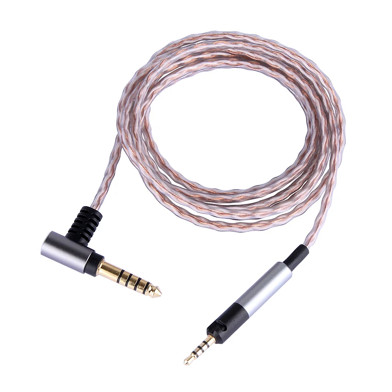 For Sennheiser HD598 HD560s HD400pro HD2.30 Earphone Replaceable 4.4mm 3.5mm 2.5mmBalanced Single Crystal Copper Upgrading Cable