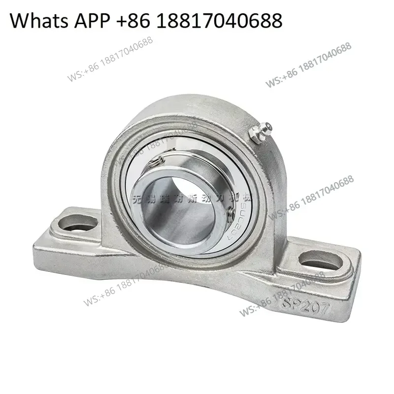 1PC for SUCP216 304 Stainless Steel Outer Spherical Bearing with Seat Vertical Pillow Block Bearing Unit