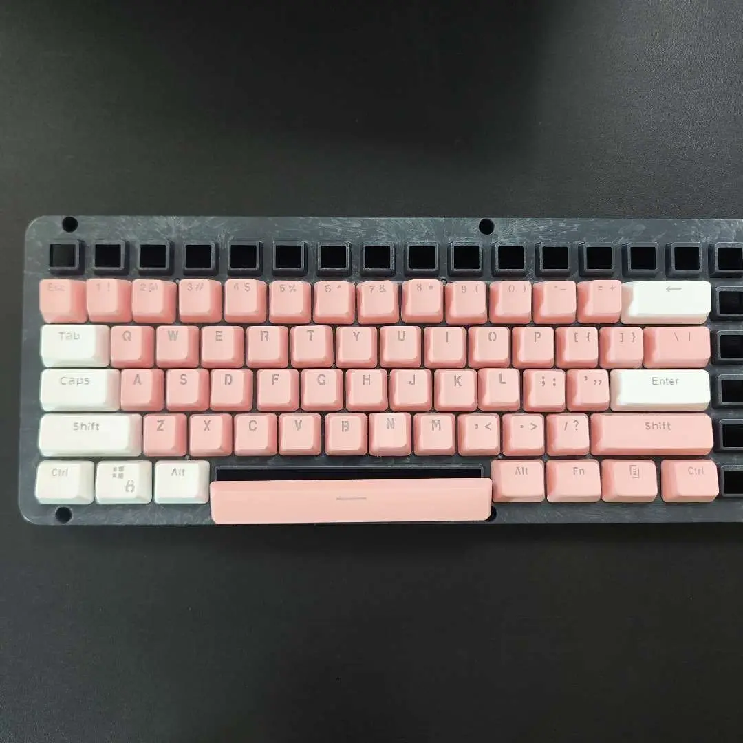 

Колпачок из АБС-пластика только для MX61, розовая девушка, OEM, высота, 61 комплект колпачков для клавиш, 61 клавиша, клавиатура с верхней подсветкой, можно использовать