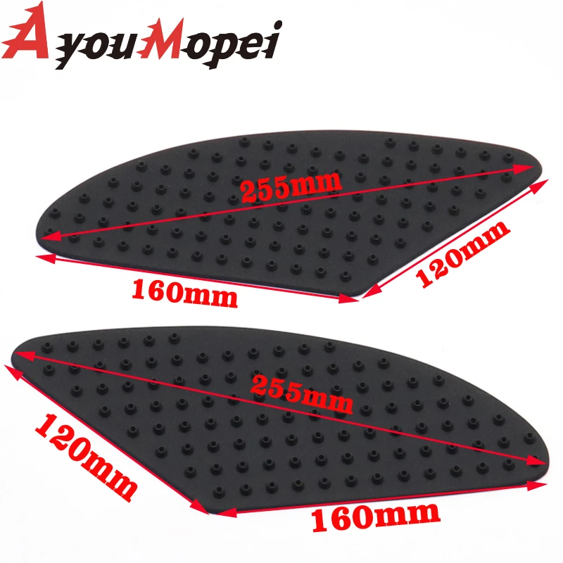 Tank Traction Pad Anti Slip Sticker Side Grip Protector For KAWASAKI Z750 Z1000 2007-2009 Z 750 Z 1000 Motorcycle Accessories