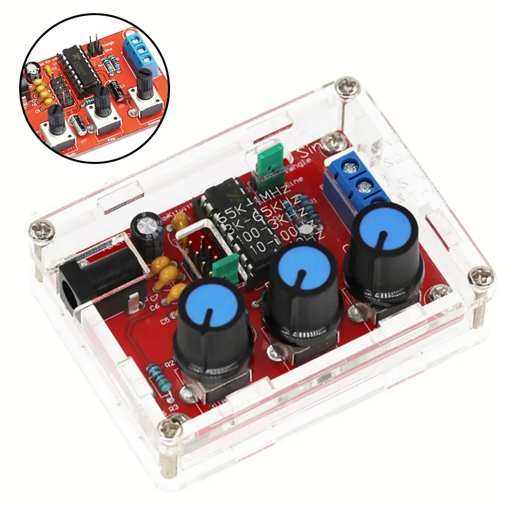 Signal Generator Make Your Own Customizable Sine Triangle Square Wave With XR2206 DIY Signal Generator 1Hz To 1MHz