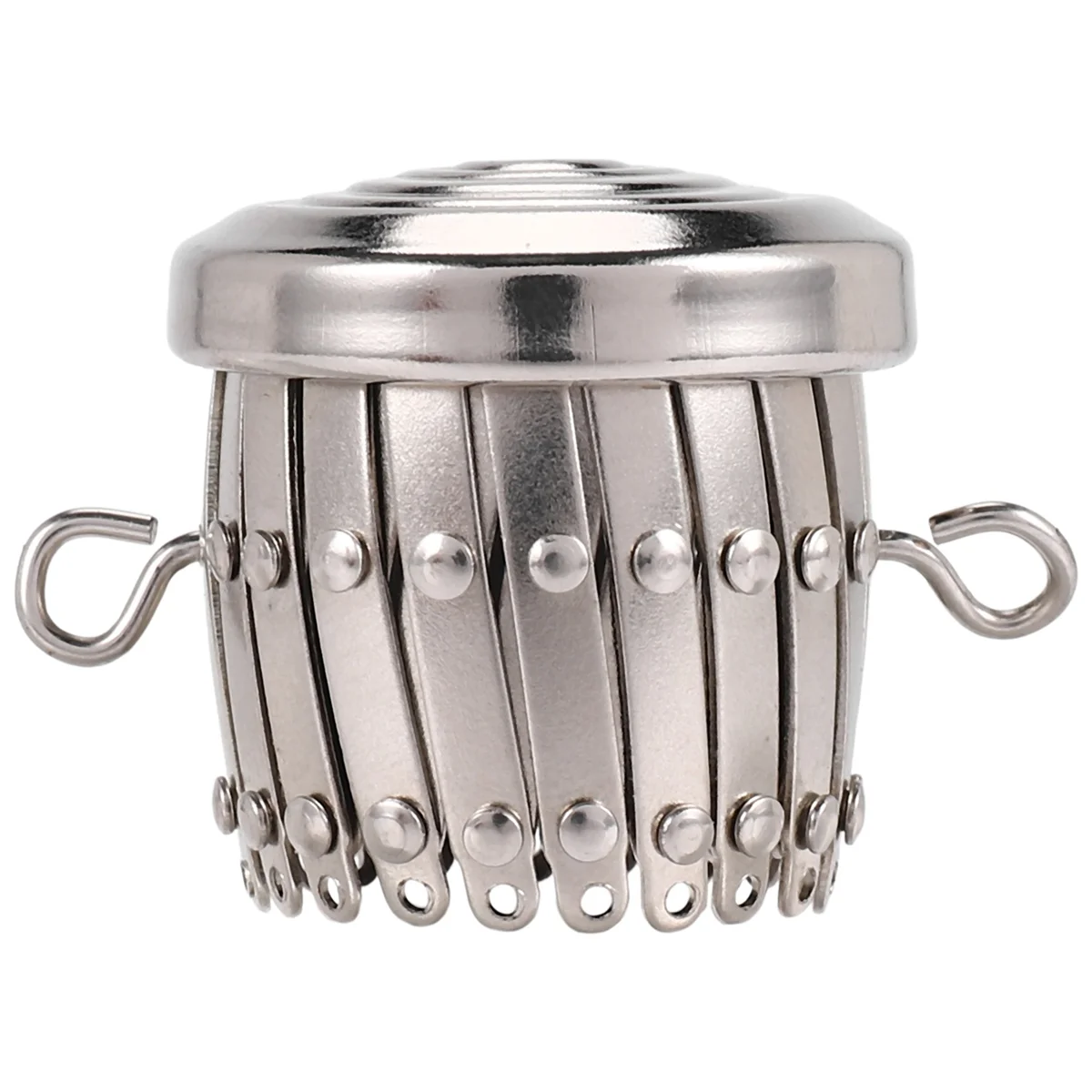 ABQR – sacs à finition ronde, matériel de cadre de sac à main, sac à stylos, cadre d'embrayage, fermoir, cylindre de pièce de monnaie, accessoires de sac à main (argent)