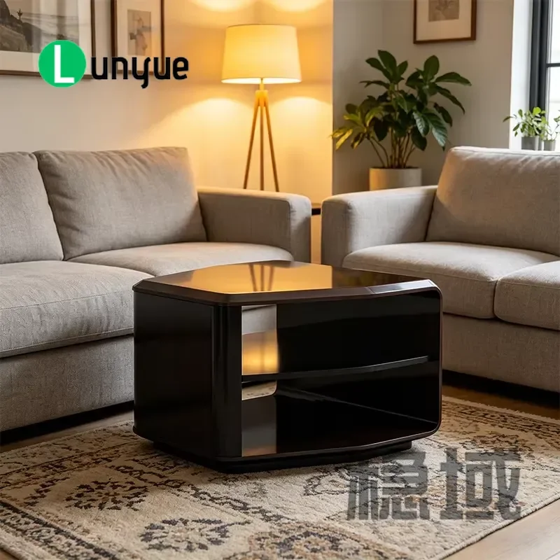 Modern Simple Coffee Table for Living Room Office Small Apartment Creative Business Side Table Minimalist Design Home