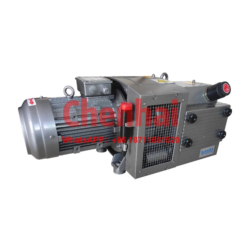 KVT Dry Rotary Vane Vacuum Pump Industrial Printing Presses Oil-Free Air Pumps