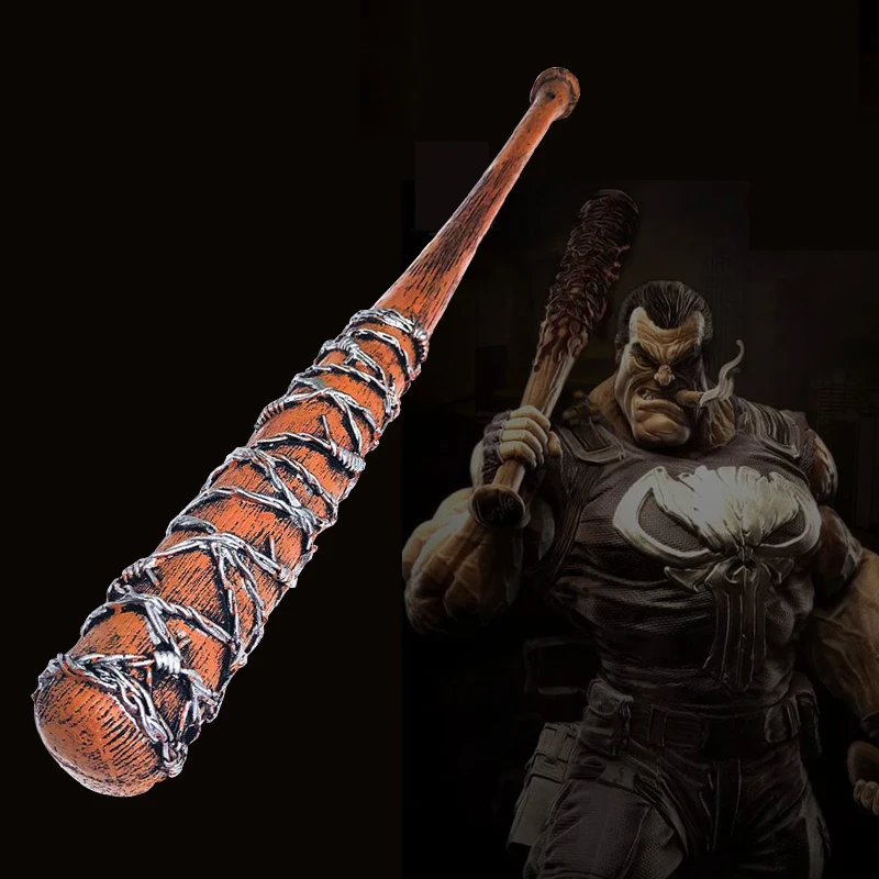 1:1 Cosplay Halloween Prop The Walking Dead Baseball Bat PU Props Movie Game Anime Cos Role Play Gift  81cm