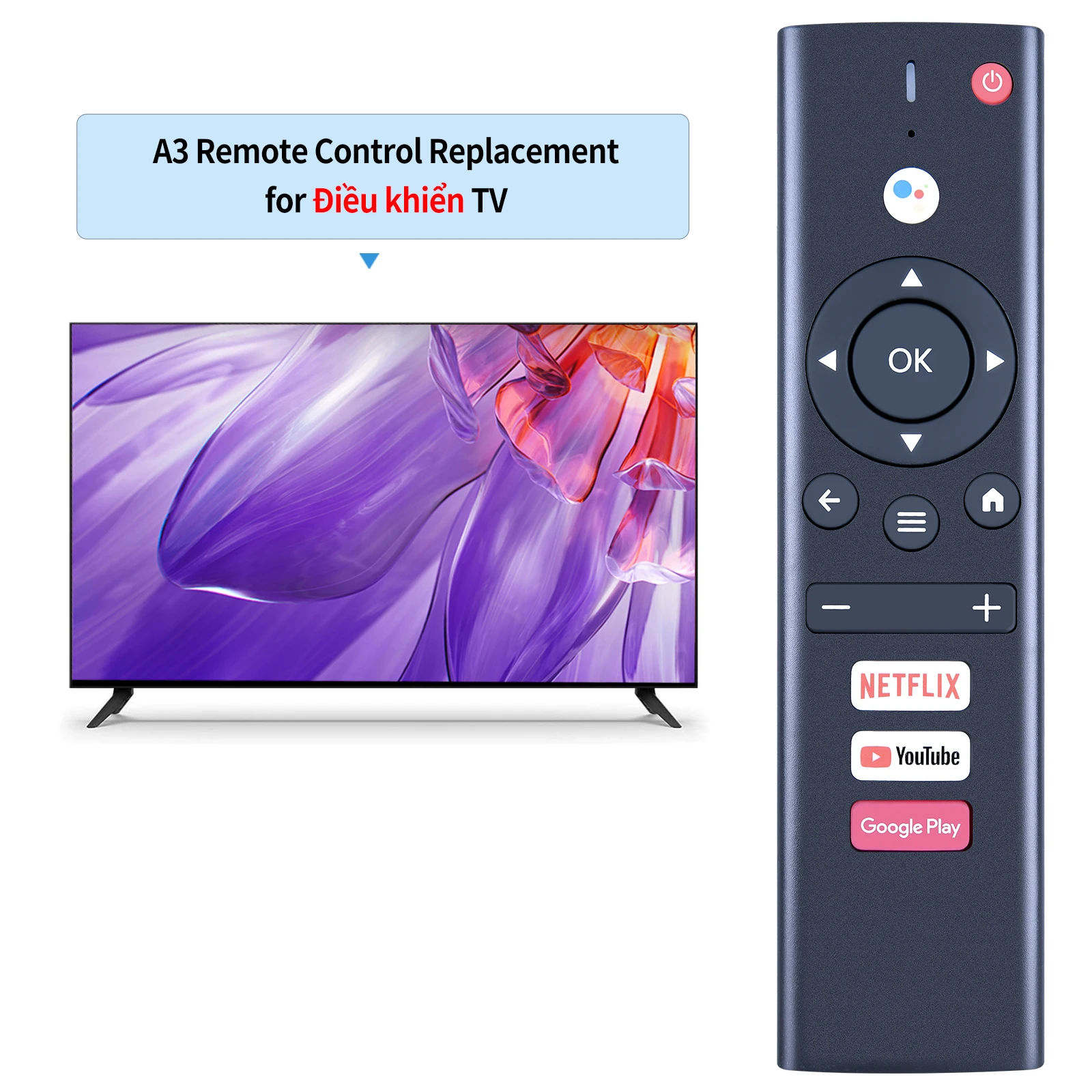 Remote Điều khiển TV Casper giọng nói Remote A3