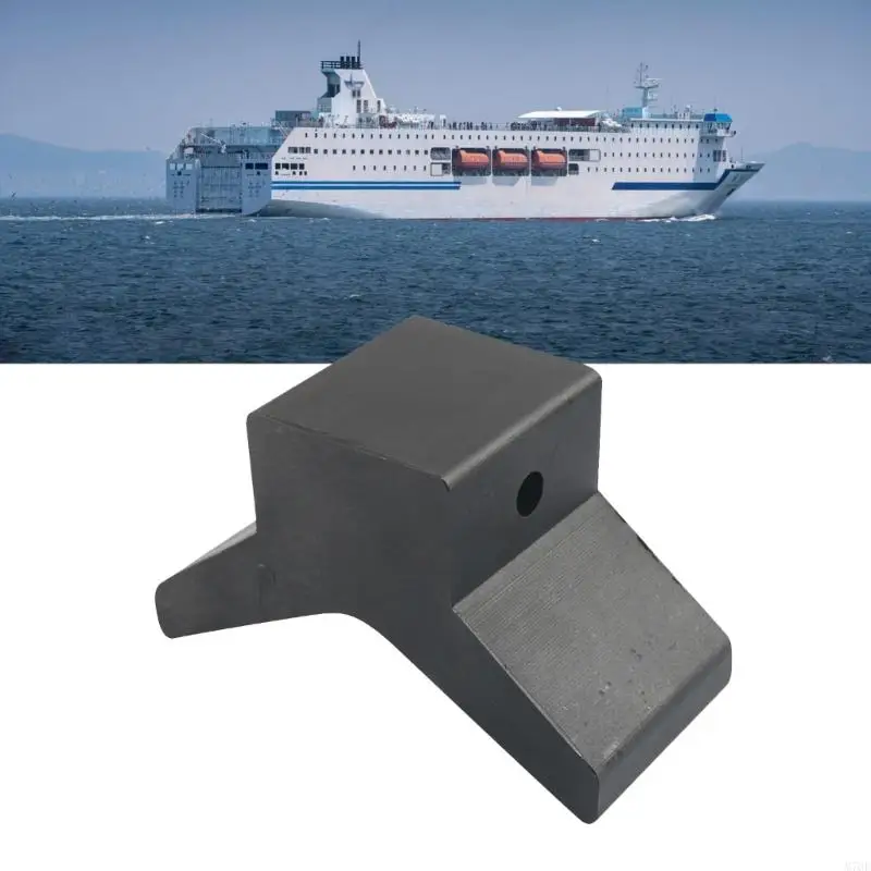 M76E Stoßdämpfende Gummi-V-förmige Stützrolle 3 Zoll für stabilen Bootstransport – Detail 3