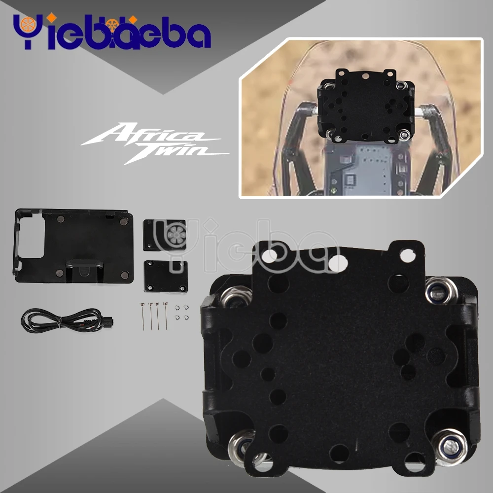 

FOR Honda NX400 NX500 nx400 500 2024 2025 2026 GPS Front Phone Stand Holder Smartphone Phone CB500X CB400X CRF1000L Africa Twin
