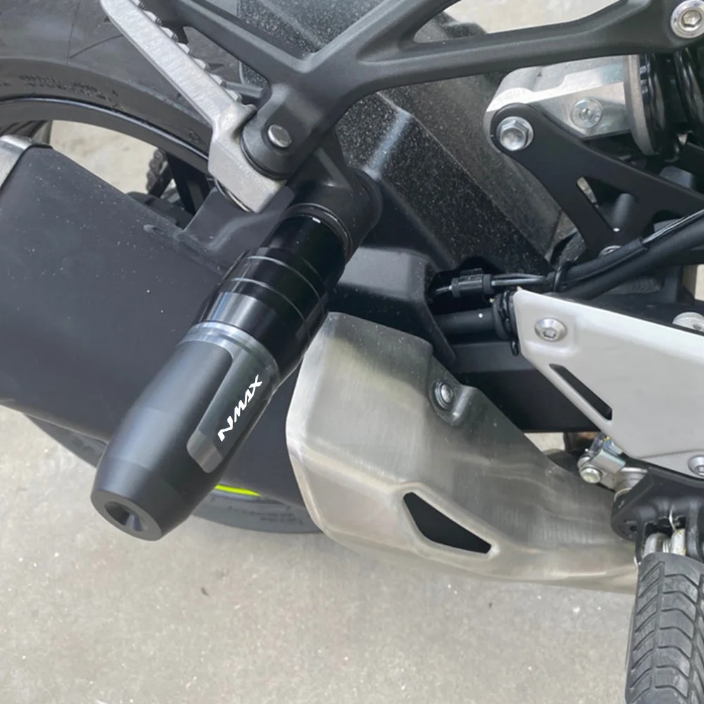 Deslizadores de marco de escape para motocicleta, Almohadillas protectoras contra caídas para Yamaha Nmax n-max 125, 155, 2017, 2018, 2019, 2020, 2021
