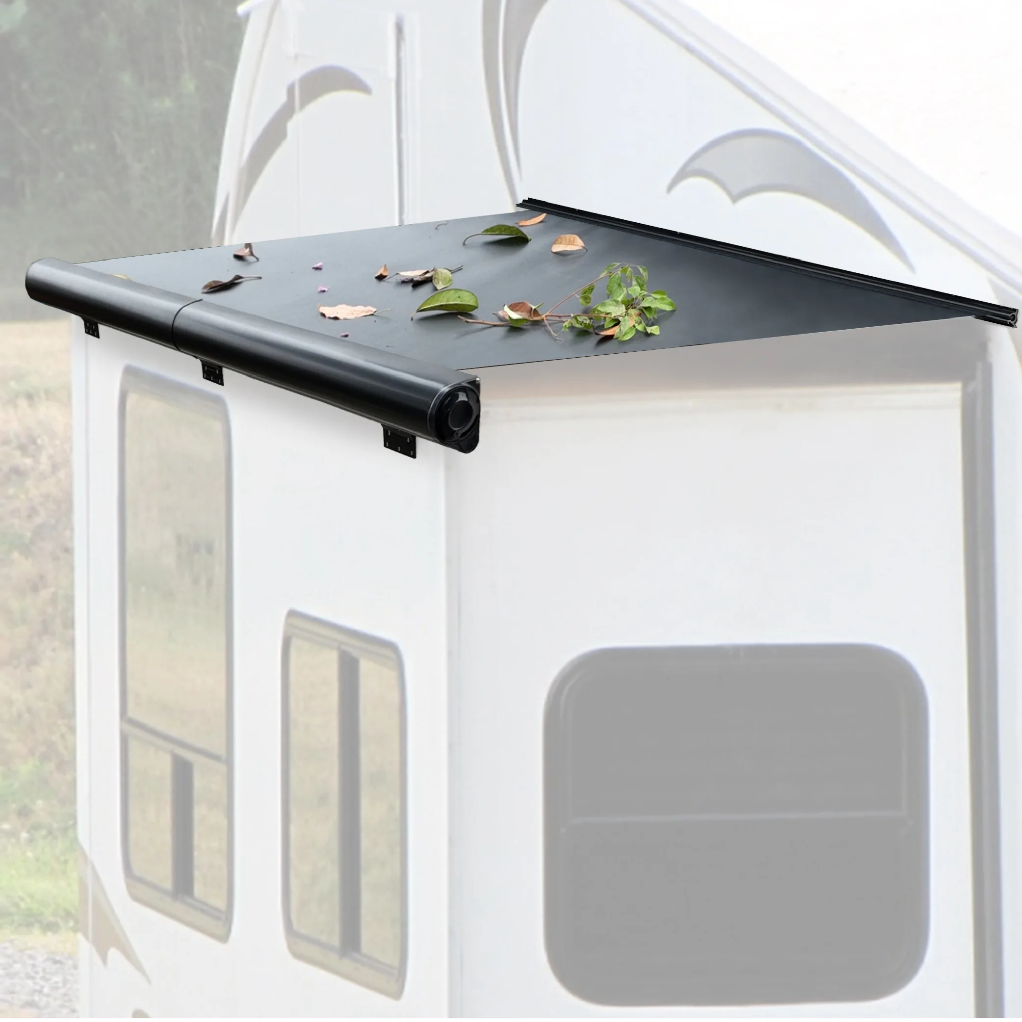 Wareda RV Accesorio Exterior Cassette Slideout Topper Toldo para Remolque Motor Hogar Caravana Deslizar 5a Rueda