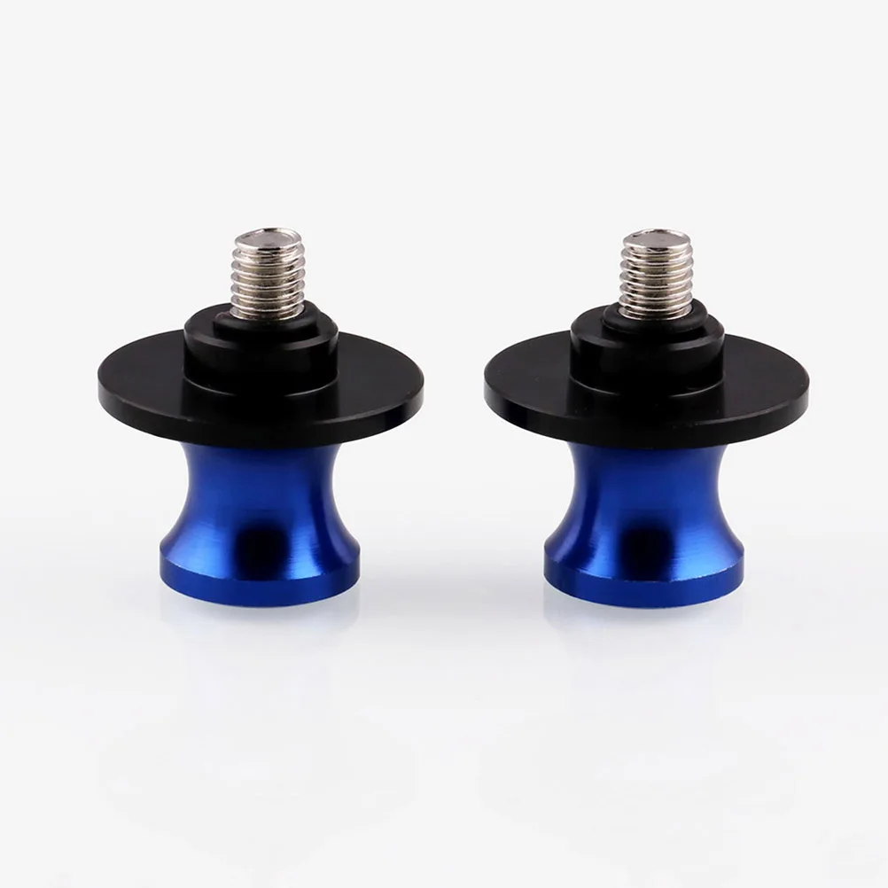 

2pcs Cnc Aluminum Motorcycle Swingarm Spool Slider Stand Screws Black M8 Motor Accessories Screw Mount Swing Arm Ring Car Nail