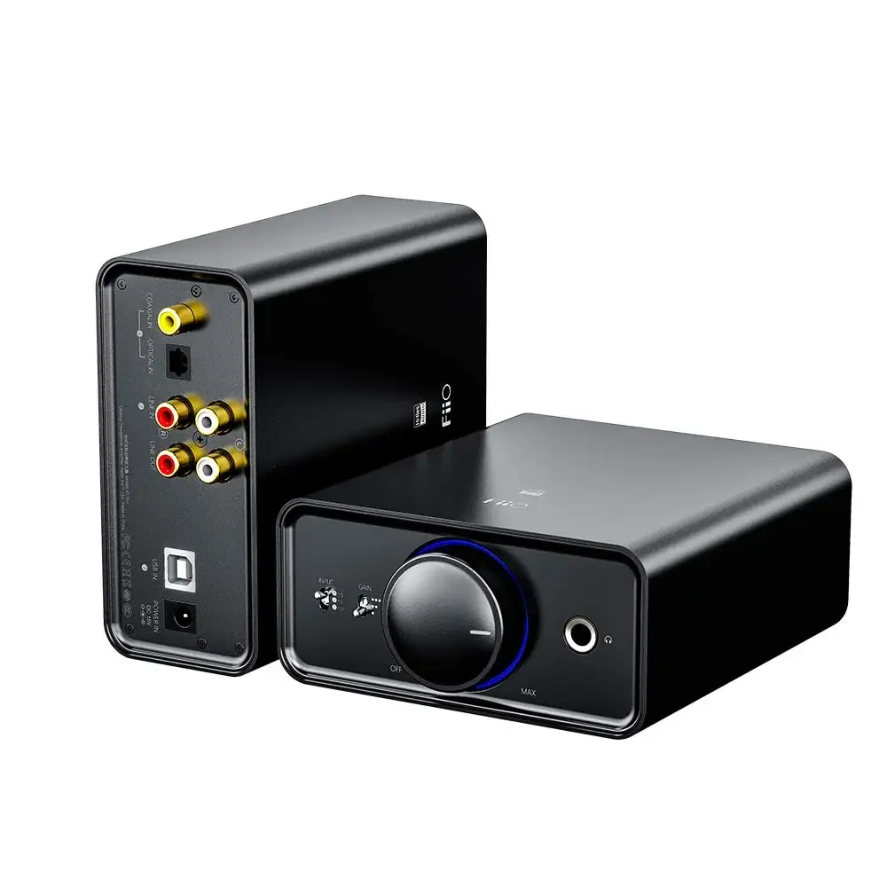 

K5 Pro Headphone Amps Portable Desktop DAC and Amplifier 768K/32Bit and Native DSD512 for Home/PC 6.35mm Headphone Out/RCA Line-