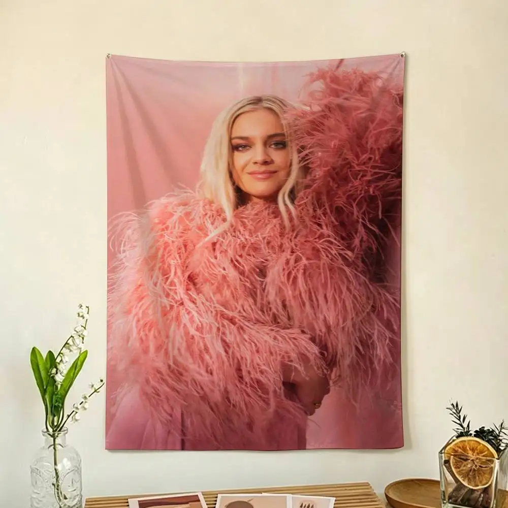 Singer K-Kelsea Ballerini Love S-Sick Flag Digital Printing Banner for Garage Wall Out Door Decoration Tapestry