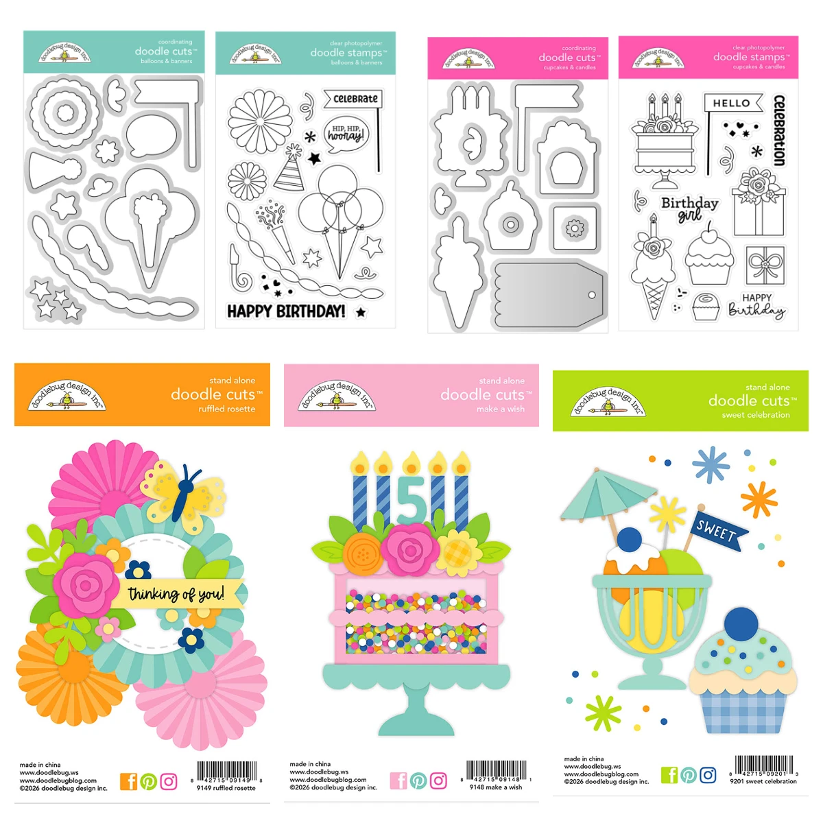 Balloons and Banners Collection Metal Cutting Dies Stamps Scrapbooking DIY Album Paper Card Embossing Craft Supplies Diary Decor