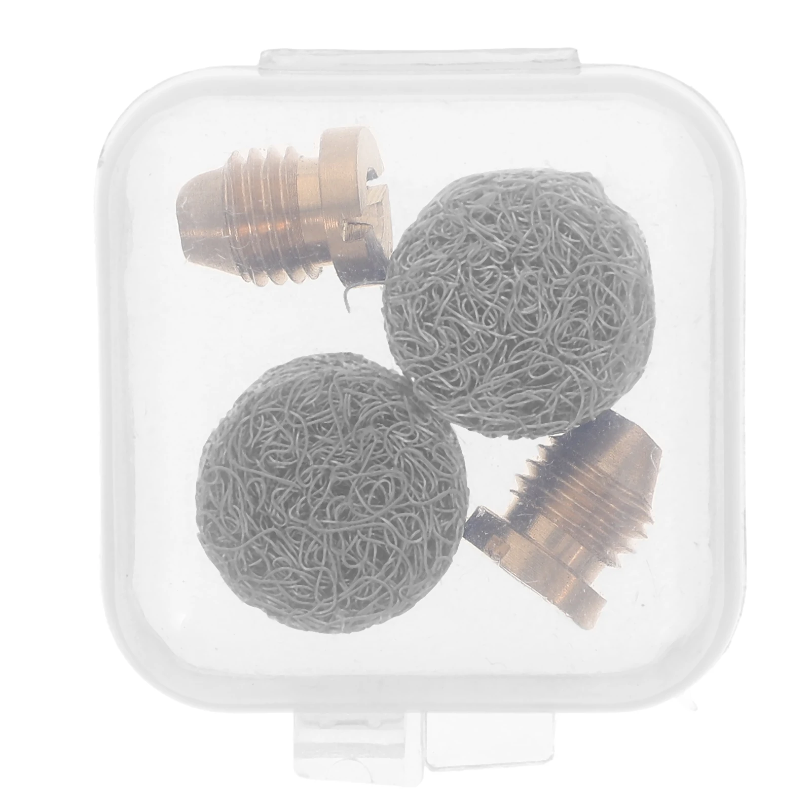 

4pcs Brass Lance Orifice Nozzle Filter Washer Replacement High-Pressure Mesh Durable Stainless Steel Universal Fitment Car Wash
