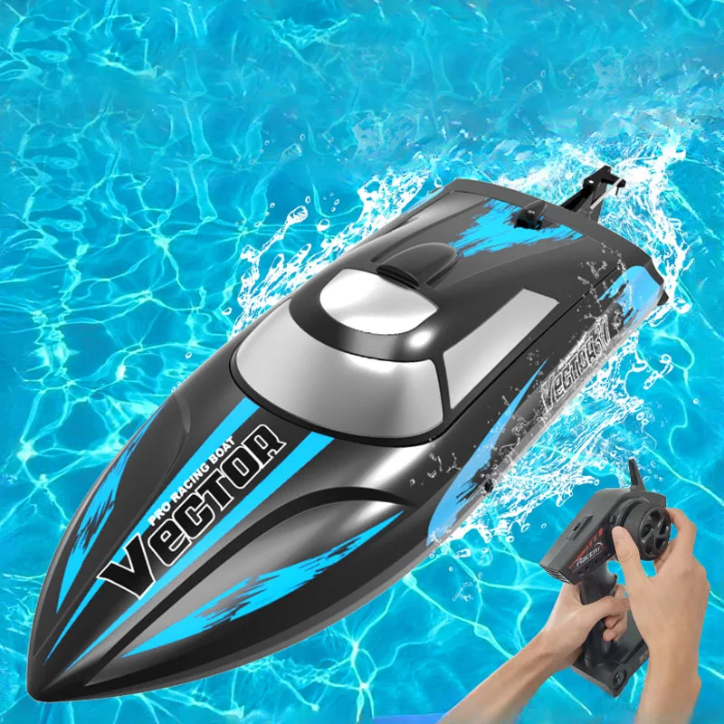 

Remote Control High-speed Speedboat Model Toy Gift RC Electric Boat Model Racing Speedboat Water Model Finished Ship