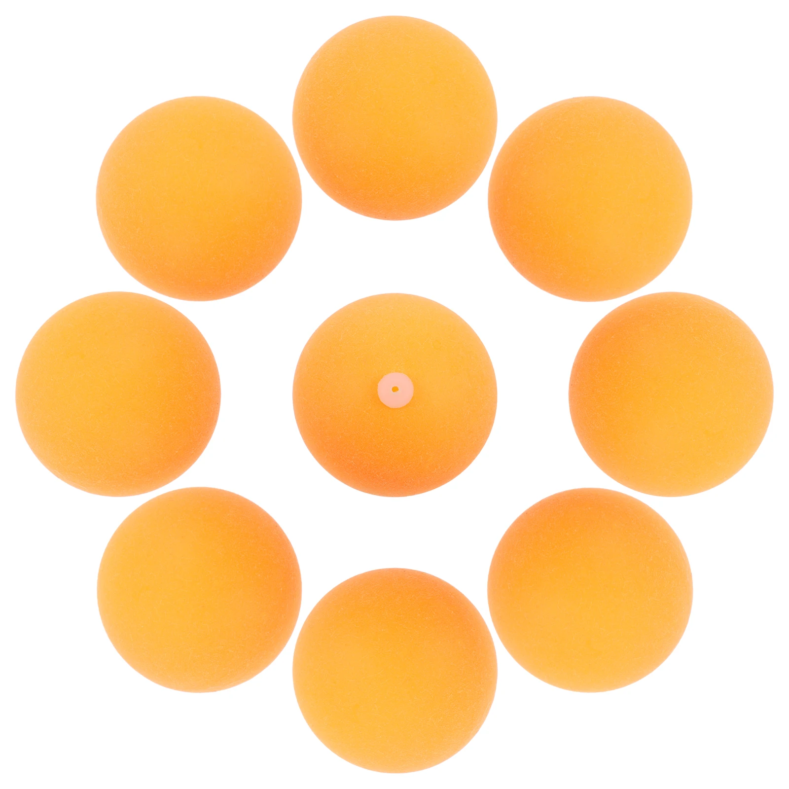 

50pcs TableTennisBalls SiliconePlugDesign EnhancedStability PongBallsforTrainers HangingSystem PracticeAccessories PingPong