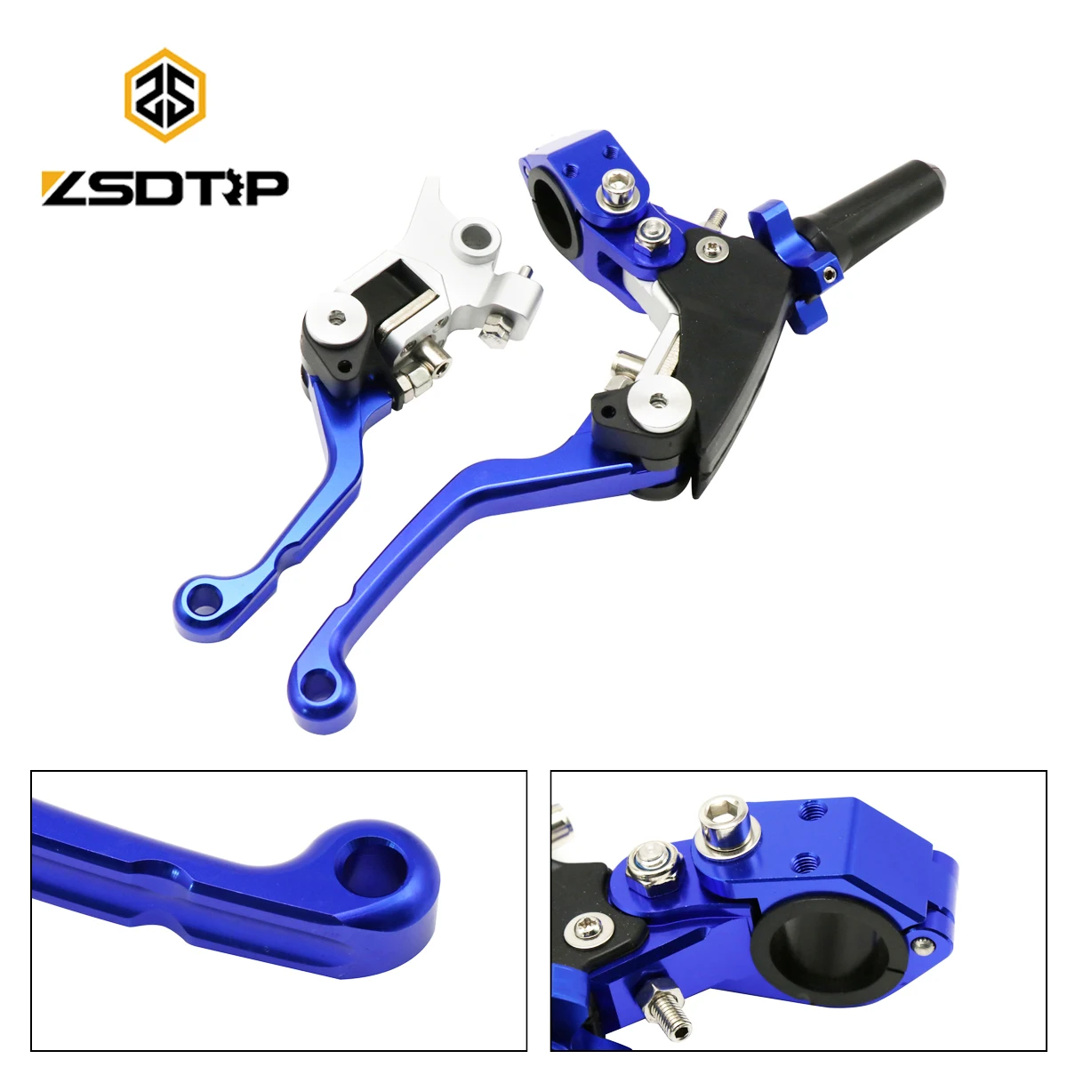 

ZSDTRP Foldable Handle Motorcycle Modified CNC Handles Clutch Brake Lever For KT XC XCF EXC SX For Husqvarna FC FX TC TX 150-500