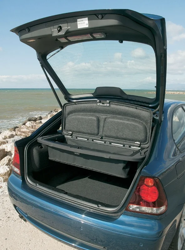 Automatische Kofferraum-Hebevorrichtungen für BMW 3er Compact (E46) Schrägheck 2001-2004, Gasdruckfedern mit automatischer Öffnung