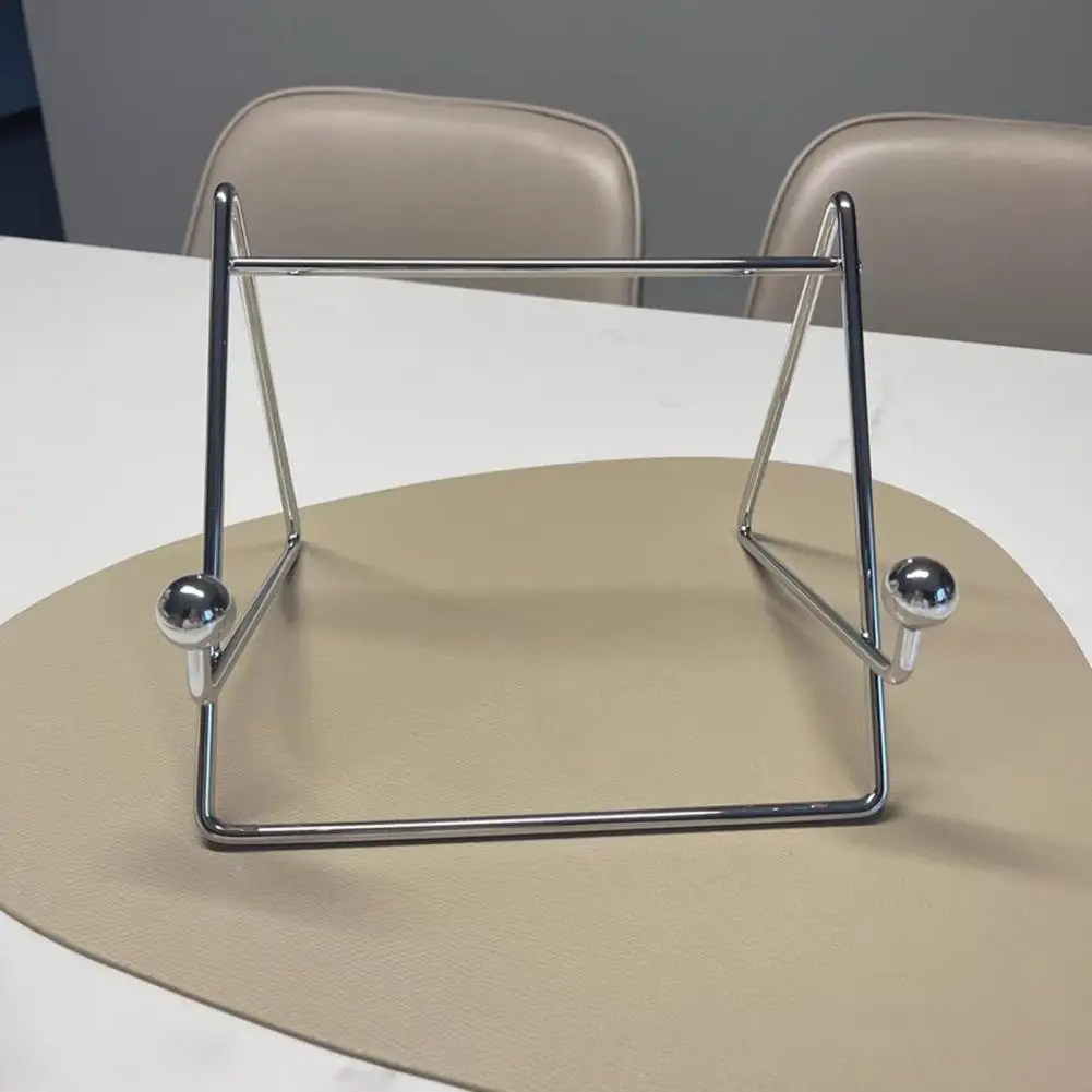 Soporte Triangular para tableta, soporte de hierro estable para exhibición de revistas, soporte multiusos para marcos de fotos