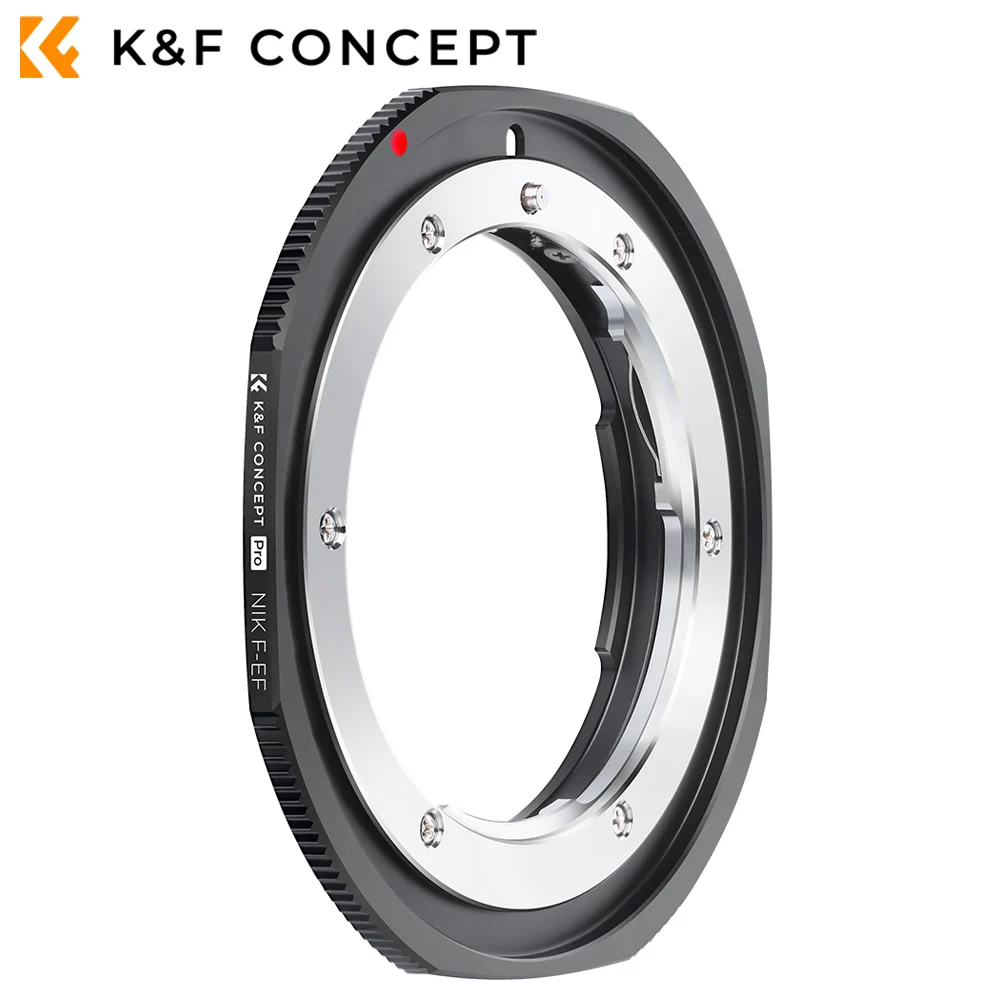 K&F Concept Adapter for Nikon F/AF AI AI-S Lens To Canon EOS EF EF-S Mount NIK-EOS PRO Lens Adapter