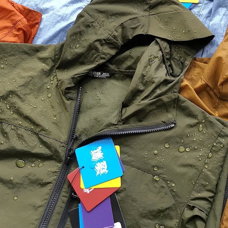 

Легкая функциональная дышащая куртка для активного отдыха с защитой от солнца, водонепроницаемая, быстросохнущая, тонкая, для лета и осени, мужская спортивная куртка