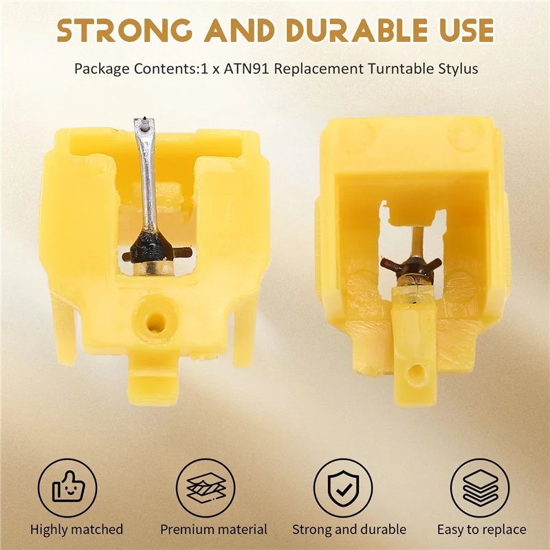 -HOPE ATN91 ターンテーブル交換用スタイラス ATN91 ATN3600 AN11 PL210 ALE1 ATN3601 AN90 LP ビニールレコードプレーヤー針