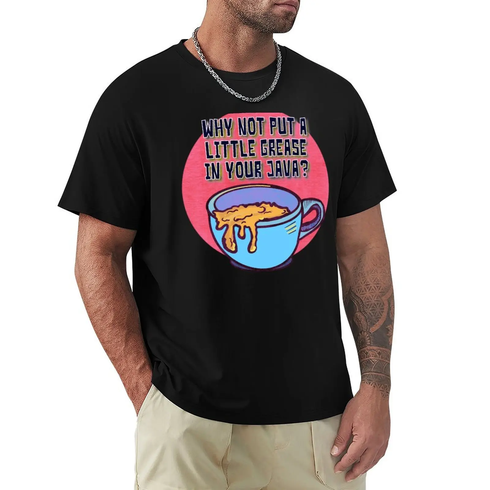 

Greasy Coffee“Original Vulture Vomit Design” if you buy it from anyone else, it has been stolen from me T-Shirt