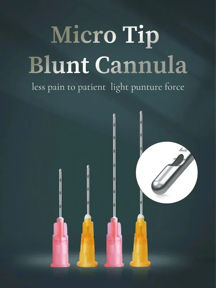 

Blunt Needle Tattoo Supplier Canula For Injections Tip Cannula 18G 21G 22G 23G 25G 27G 30G25MM 50MM 70MM