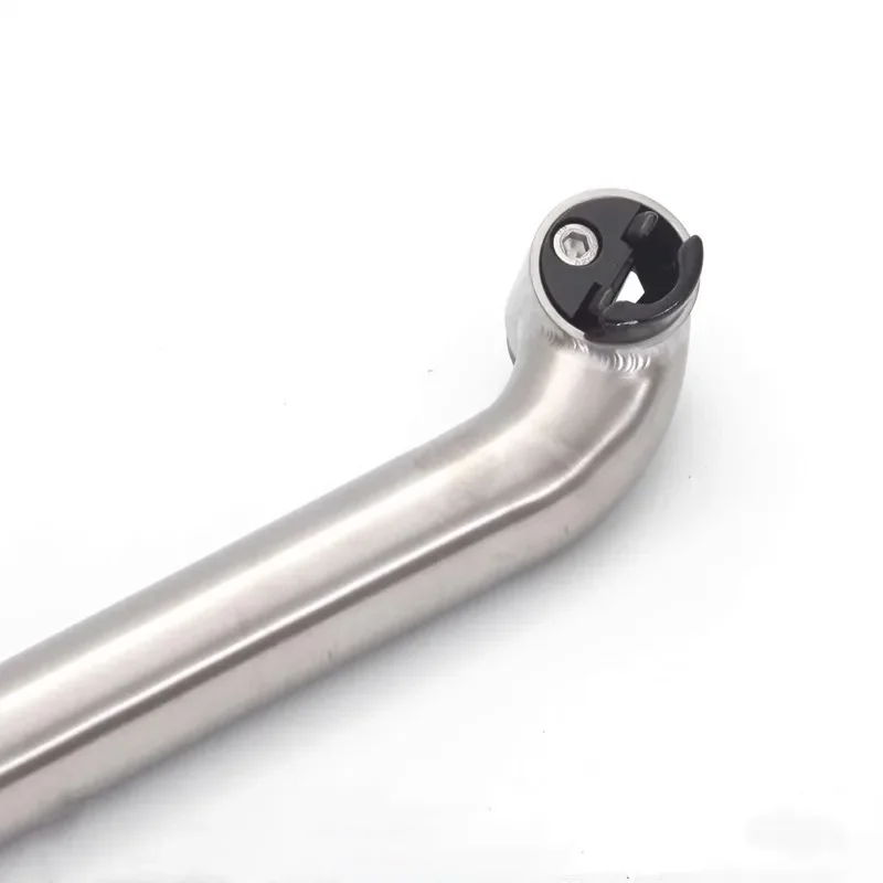 Aceoffix Titanium alloy front floating seatpost 31.8x580mm for Brompton Cline Pline Tline seatpost max load 90kg