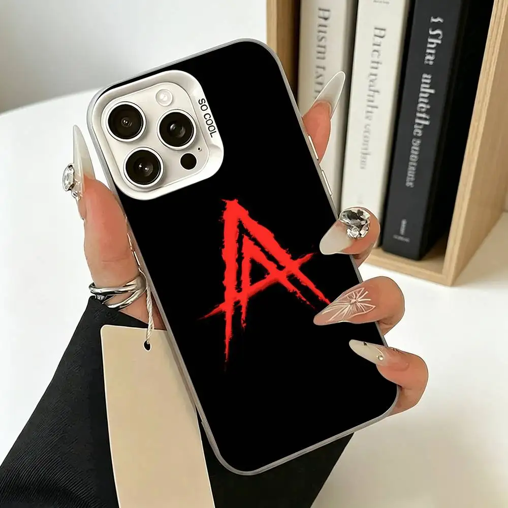 Famous Latin Rapper Anuel AA  Phone Case For iPhone11 12 13 14 15 16 1718 Pro Max Plus white silver  Phone Cover