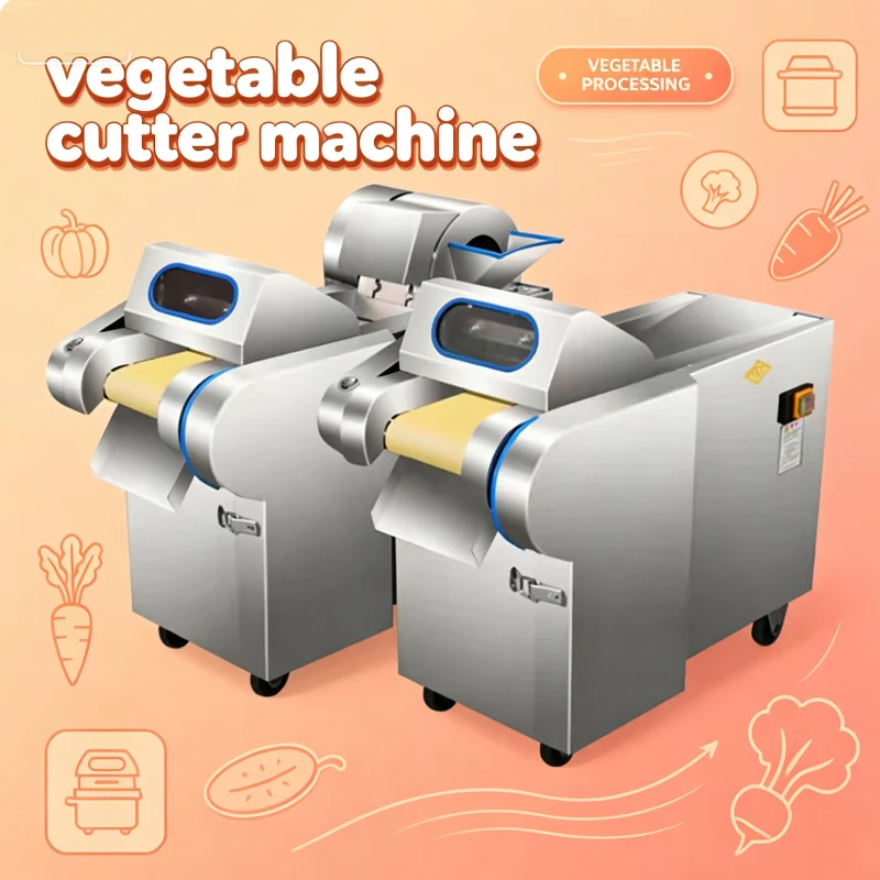 LJPJP Commercial Vegetable Chopper Household Slicer Electric Potato Chopper Small Household