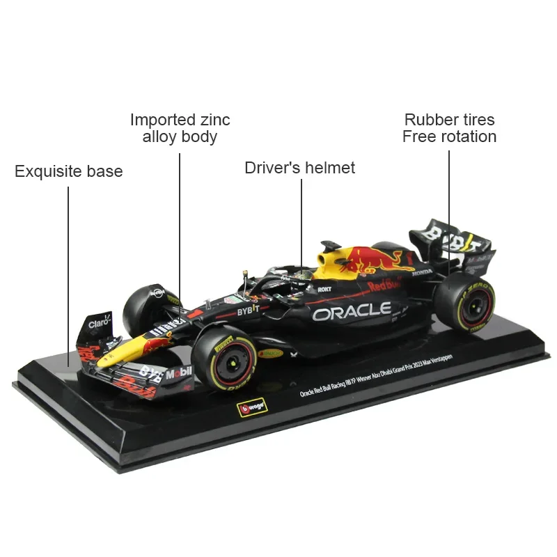 Bburago 1:24 F1 2024 McLaren MCL38 #4 Lando Norris #81 Oscar Piastri Formula Racing Car Diecast Alloy Model Car Collection Gifts