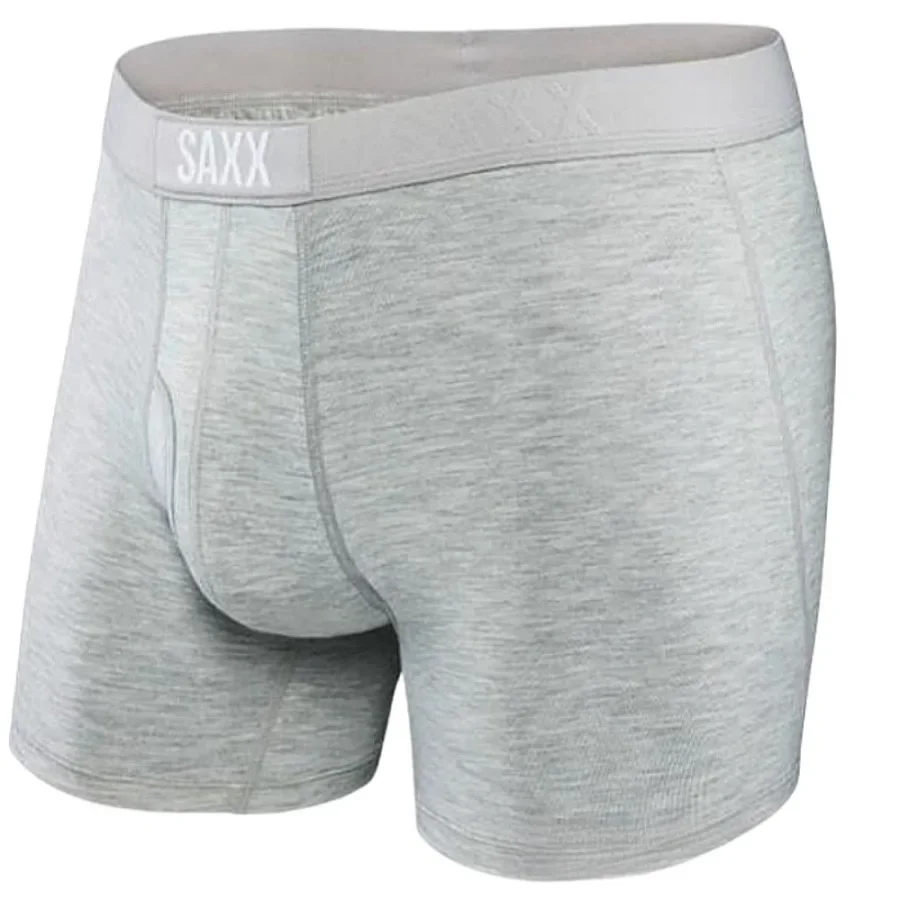 SAXX Men's 3D Printed Side Seam Net Pouch Slimming Underpants Soft Comfortable Stretchable Quick Dry Boxers For Men